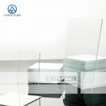 4mm Thick Glass Cut To Size Cut Edge Clear Tempered Glass Multiple Colors for sale