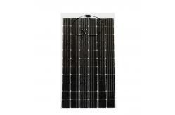 China Semi Flexible Monocrystalline Solar Panel 200W Vehicle Powered RV And Marine Solar Panel supplier