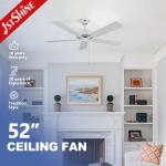 Antique Style Electric Ceiling Fan with Pull Chain 5 MDF Blades and Silent Operation for sale