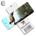 Eco - Friendly Kids 3D Lenticular Custom Plastic Bookmarks With 0.6mm PET For Gift / Premium for sale