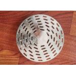 Galvanized 6 Diameter 1.2mm Thickness Perforated Metal Mesh for sale