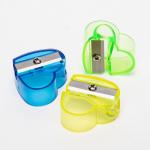 Heart Shape Kid Personal Pencil Sharpener Blue for sale
