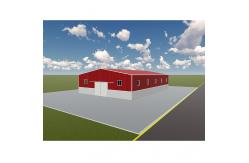 China Commercial Prefab Steel Structure Warehouse Building Long Term Warranty supplier