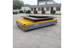 China Automatic Charging Trackless Transfer Cart Electric With Steel Plate Wheels Base 1500mm supplier