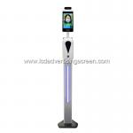 Face Recognition Attendance and Detection Infrared Temperature 8 Inch Screen Dynamic Walkable Charging Measurement for sale