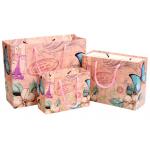 China New Fashion Eiffel Tower Europe and the United States Wind Gift Bags Paper Bags Bags Bags Gift Bags Report for sale