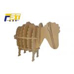 Eco - Friendly Cardboard Box Furniture , Individual Design Foldable Cardboard Furniture for sale
