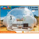 Outdoor Camping Bubble Inflatable Party Tent / Clear Dome Igloo Tent for sale