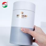 Food Grade Paper Cans Packaging with Aluminum Foil Lining for Tea and Cosmetics for sale