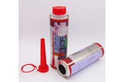 China Screw Cap Large Round Tin Containers 1L Motor Oil Can supplier