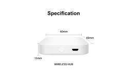China Wired Networking Smart Home Gateway Bluetooth Zigbee 3.0 Tuya Zigbee Gateway supplier
