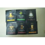 3-side Coffee Bags Packaging Small Black Matte Finish Zipper for sale
