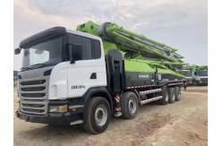 China Refurbished Used Concrete Mixer Pump 200 M3/h With Scania Chassis supplier