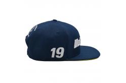 China Cotton Flat Bill Gorras 3D Embroidered Snapback Hats For Men supplier