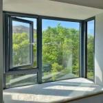 High-performance Premium Aluminum Casement Window with Tempered Glass for Ultimate Strength for sale