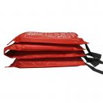1*1 1.2*1.2 Fiber Glass Fire Blanket For Heat And Flame Protection for sale
