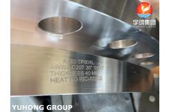 China Stainless Steel Flange ASTM A240 Gr F904L UNS N08904  heat exchanger boiler Valve supplier