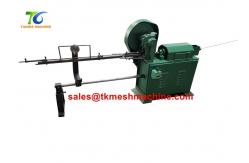 China Mechanical Galvanized Steel 1-2.5mm Wire Straightening And Cutting Machine supplier