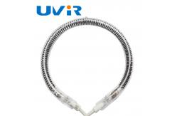 China Ring Tube Infrared Heater Lamp , Carbon Fiber Medium Wave Infrared Lamp supplier