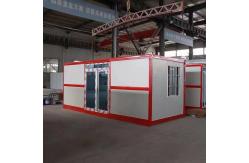 China Z Shaped Waterproof Container Foldable House Fire Resistant For Storage supplier