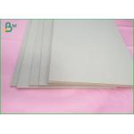 1.5mm Thickness Grey Board Paper , Grey Chip Hard Card Board For Shoes Box for sale