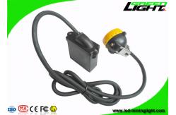 China Anti Explosive Led Miners Cap Lamp 10000lux Brightness With Low Power Warning Function supplier