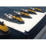 Floating Inflatable Yacht Slides Boat Extension Dock With 3 Years Warranty for sale