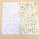 Manual Account Luminous Star Stickers 1.25mm Mobile Back Sticker