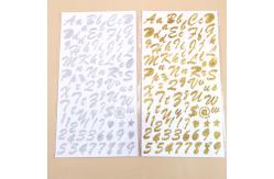 China Manual Account Luminous Star Stickers 1.25mm Mobile Back Sticker supplier