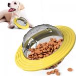 Yellow Blue Plastic Pet Planet Toy Ball Dog Flying Saucer for sale