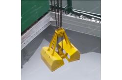 China Mechanical Clamshell Crane Grabs Two Rope 4 CBM Wear Resistant supplier