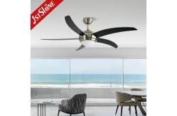 China 53.4w Modern LED Ceiling Fan 3 Speed Choice With Reversible Motor supplier