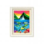 Customized Size Turtles And Dolphins 5D Photography For Home Decoration for sale