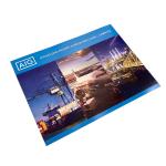 Custom Brochure Catalog Printing Services Varnishing Surface Finish
