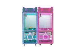 China 710mm Prize Custom Doll  Machine 4 Side Transparent Claw Crane game supplier