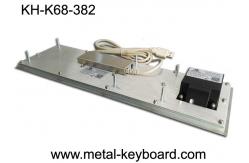 China 71 Keys Industrial Computer Keyboard , Stainless steel Keyboard for Self service Terminal supplier
