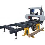 Gasoline Hydraulic Wood Portable Sawmill Machine With Mobile Trailer for sale