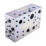 Aluminum Hydraulic Manifold Valve Block for Vehicle Hydraulic System Modification 100% Tested and OEM Non-Standard for sale