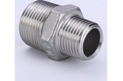 China Stainless Steel Casting Threaded Reducer Hexagonal Nipples 150lb supplier