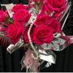 Waterproof BOPP Silver Reflective Metal Mirror Florist Wrapping Paper Floral Flower Bouquet Packing Paper for sale