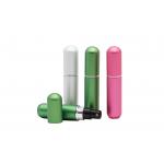 Shiny Color 5ml Perfume Tester Atomizer Bottle Aluminum Mini Spray for sale