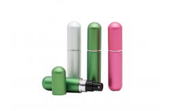 China Mini Spray Perfume Atomizer Tester Bottle 5ml Cosmetic Aluminum supplier