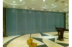 China Commercial Operable Sound Proofing Wooden Partition Wall With Aluminum Frame supplier