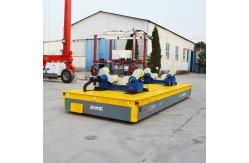 China Height 60cm Warehouse Transfer Cart , 12T Omnidirectional Industrial Transfer Trolley supplier