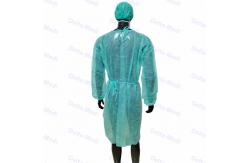 China AAMI 1 2 3 SMS Disposable Isolation Gowns Waterproof Cover All Gown Clotings supplier