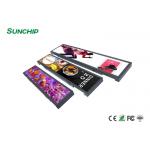All In One  49.5 Inch Stretched LCD Display For Bus Advertising
