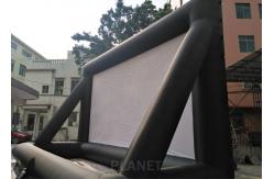 China Large Black And White Inflatable Movie Screen Customized Size / Material supplier