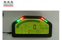 China BT Connection Race Car Dashboard DO904 Full Sensor Kit LCD display panel supplier