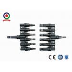  T Branch 6 to 1 DC1000V 30A Cable Connector for Photovoltaic Installation for sale