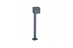 China Square Solar Pathway Bollard Light Modern Decorative For Illumination supplier